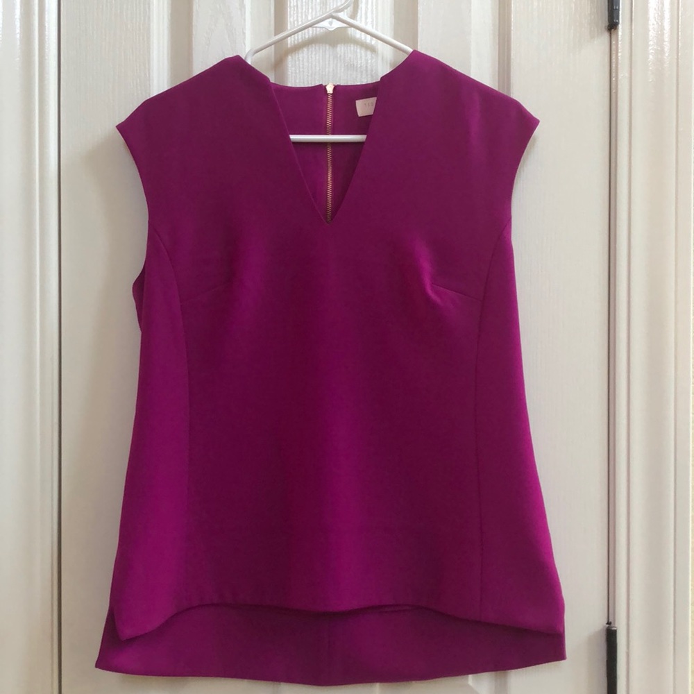 Fuchsia blouse